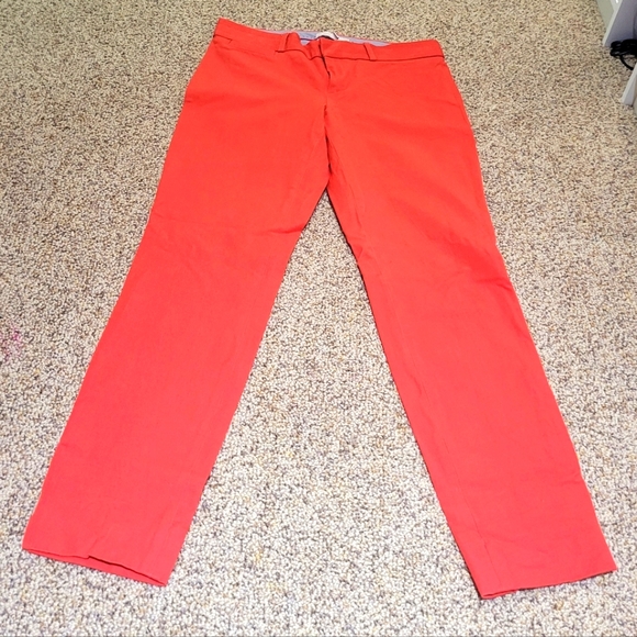 Red stretch pants - Picture 1 of 4
